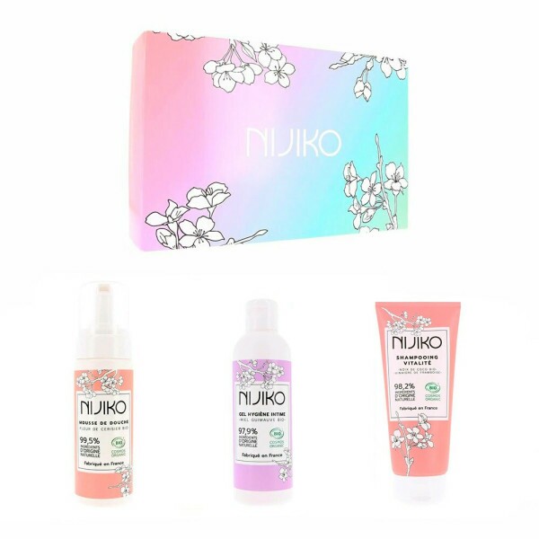 Coffret Douche Certifié Bio - Fleurs Délicates 