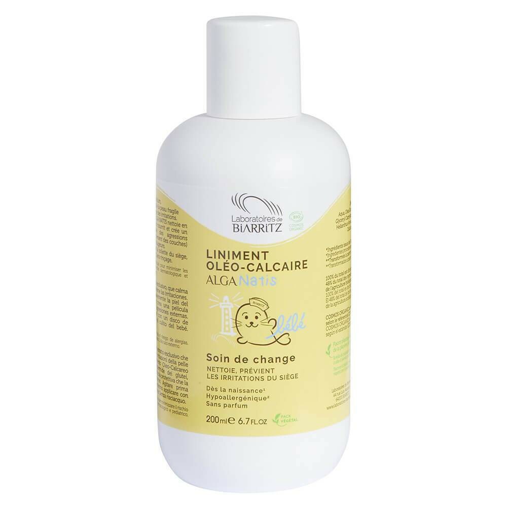 Liniment Oléo-calcaire Bio pour Bébé | Laboratoires de Biarritz