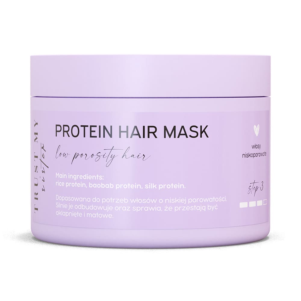 Masque aux Protéines pour Cheveux à Faible Porosité